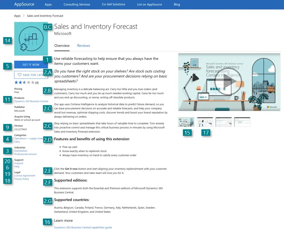 Imagen con puntos a validar